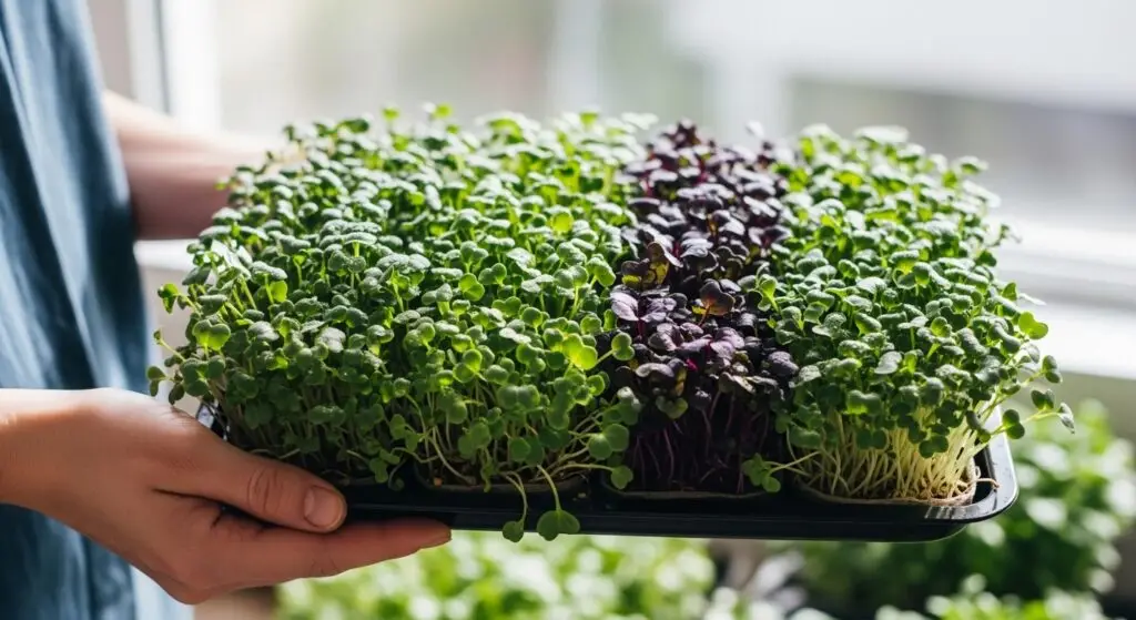 Cultive Micro-Verdes, alternativa fácil, saborosa e cheia de saúde de cultivo em casa.