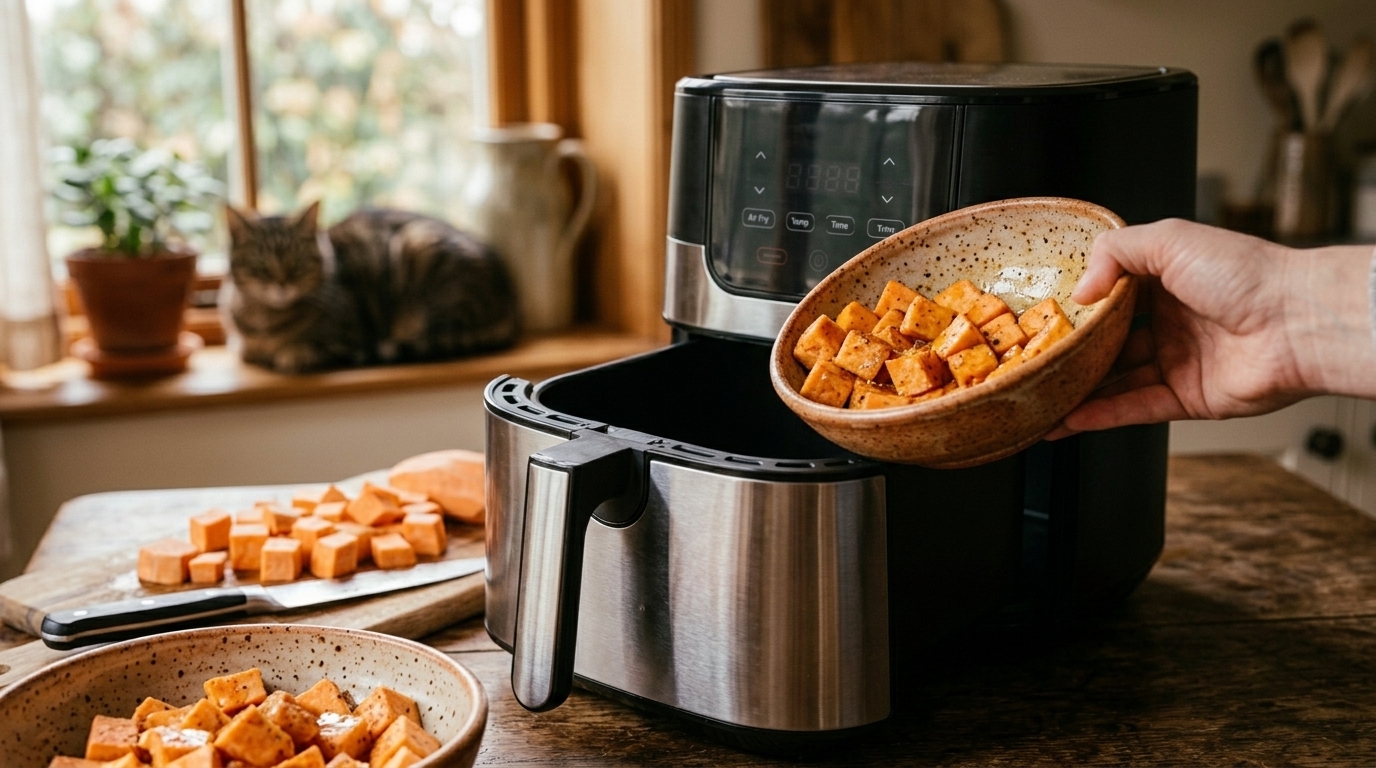 Dadinhos de Batata Doce na Air Fryer: Receita Deliciosa e Saudável
