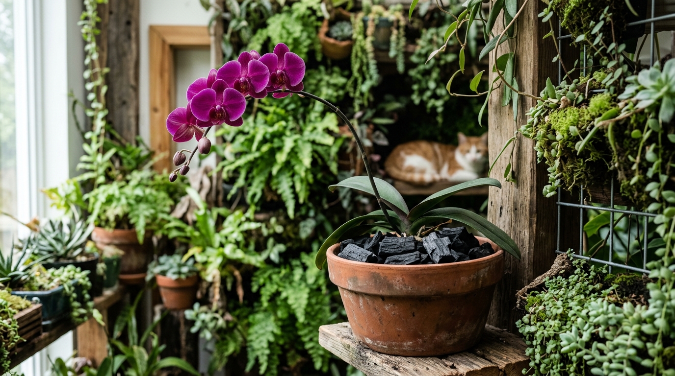 Cultivando Orquídeas em Carvão: Um Guia Completo