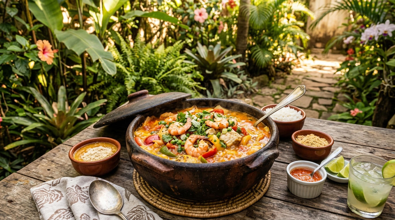 Receita Deliciosa de Muqueca Baiana
