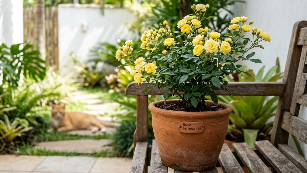 Cuidados Essenciais com Roseiras Pequenas: A Rosa Menina
