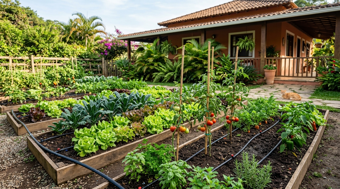 Sistema de Irrigação para Horta em Casa: Como Otimizar sua Cultivação