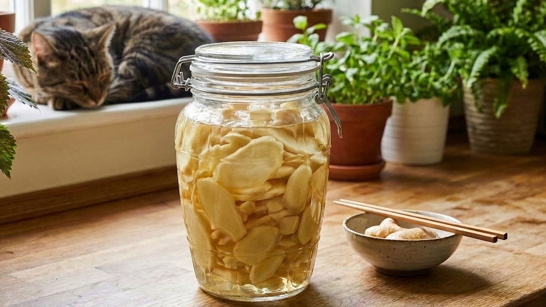Shoga Tsukemono: Receita de Gengibre em Conserva